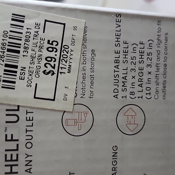 Sharper image socket shelf - Picture 5 of 5